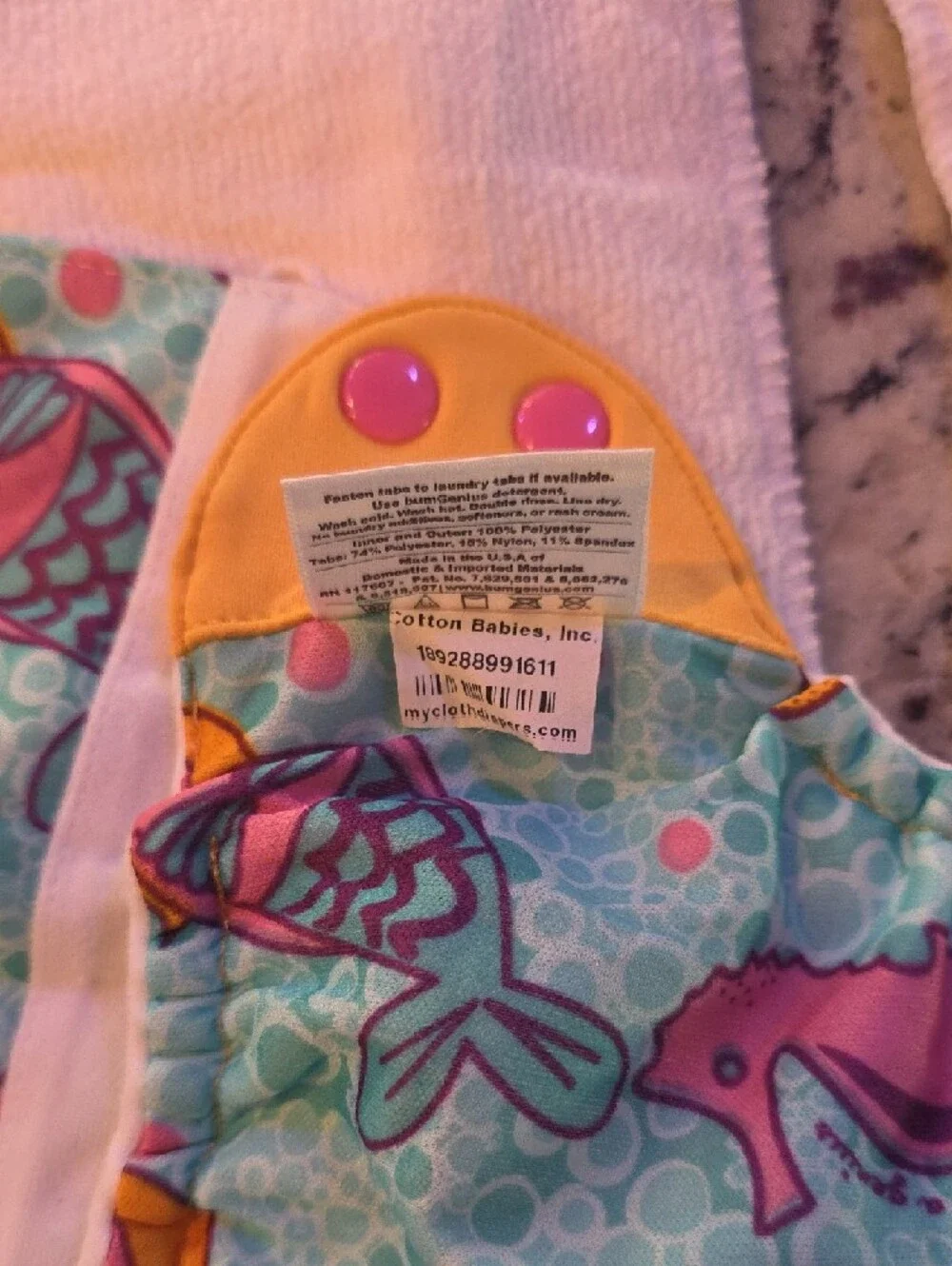 BumGenius reusable cloth